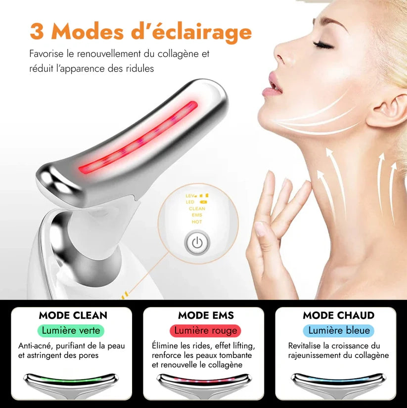 Appareil EMS - Rajeunissement Facial et Cou