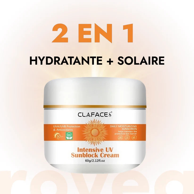 Crème Solaire Hydratante & Anti-âge